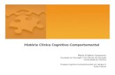 História Clínica Cognitivo-Comportamental