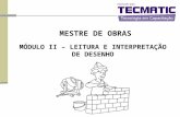 Mestre de Obras Modulo II- Escola Tecmatic