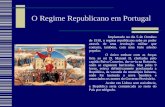 O Regime Republicano Em Portugal