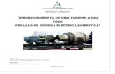 DIMENSIONAMENTO DE UMA TURBINA A GÁS PARA GERAÇÃO DE ENERGIA  ELÉCTRICA DOMÉSTICA