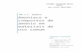 APL 1.1 - Amoníaco e compostos de amónio em materiais de uso comum