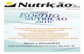 NUTRICAO ESPECIAL MEGA 2010 - Nutrição em Pauta