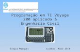 Programação em TI Voyage 200 aplicado à Engenharia