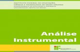 Apostila Análise Instrumental - Eucarlos -  UAB