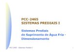 USP-Poli-Civil-PCC2465 - Sistemas prediais de Suprimento de Água Fria - Dimensionamento