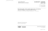 ABNT NBR 05419-2005 - PROTEÇÃO DE ESTRUTURAS CONTRA DESCARGAS ATMOSFÉRICAS