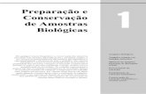 Preparação e conservação de amostras biológicas