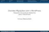 Grandes migrações: Indo de qualquer plataforma para o WordPress