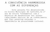 PNAIC - Projeto A convivência Harmoniosa com as Diferenças - Prof. Floripes