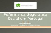 Reforma da Segurança Social em Portugal