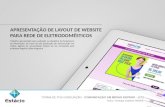 Trabalho : Apresentação de layout de website para rede de eletrôdomésticos