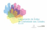 Economia criativa nas cidades, 29/03/2012 - Apresentação do Índice de Criatividade das Cidades