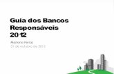 Lançamento Guia dos Bancos Responsáveis 2012