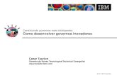 Cezar Tourion - Como desenvolver governos inovadores