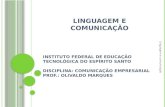 (Comunica§£o Empresarial) Linguagem e comunica§£o (15/02/2011)