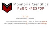 A MONITORIA CIENTÍFICA FaBCI-FESPSP, de Magali Machado de Almeida