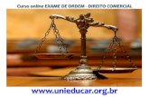 Curso online exame de ordem direito comercial