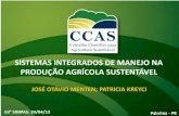 Sistemas Integrados de Manejo na Produção Agrícola Sustentável