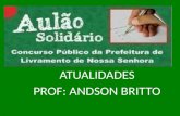 Aulão Solidário - Atualidades - Realização: Miron Barbosa