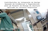 Contribuições da integração do Design baseado em Evidências e Experiências para um Projeto em Design de Serviços aplicado no contexto hospitalar