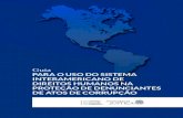 Guia para o uso do sistema interamericano de Direitos Humanos na proteção de denunciantes de atos de corrupção