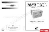 Especificação Técnica da Mini Rack banda C ágil PQRK-2300 Proeletronic - LojaTotalseg.com.br