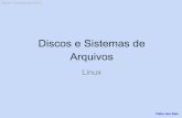 Discos e sistemas de arquivos em Linux