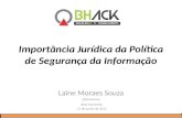 BHack - Aspectos Jurídicos da Política de Segurança da Informaçao