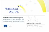 Mercosul Digital - Information DAY - Comércio Eletrônico