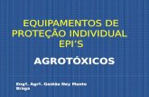 Col.agro 3 agrotoxicos - equipamentos de protecao individual.