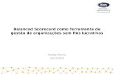 Balanced scorecard como ferramenta de planejamento para Organizações da Sociedade Civil
