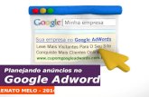 Planejando anúncios no Google Adwords