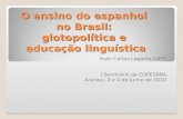 Xoan carlos-lagares-ensino-espanhol-no-brasil
