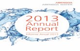 Informe anual 2013 de Abengoa Water