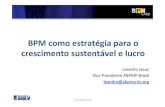 [BPM Day Porto Alegre] Leandro Jesus (ABPMP) - BPM como estratégia para o crescimento sustentável e lucro