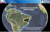 Bahia Conjuntura primeiro semestre 2012