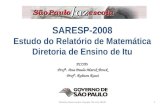 Saresp 2008 Estudo MatemáTica
