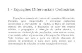 Equações diferenciais ordinárias
