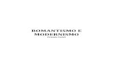 Romantismo e Modernismo - Prof. Orlando Fedeli
