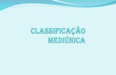 Terceiro Módulo - 5ª aula - Classificação mediúnica