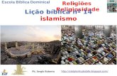 Lição 14   Islamismo - 2º Quadrimestre 2012 - EBD - Religiões e Religiosidade - Editora Cristã Evangélica.