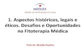 Prof Niraldo Palestra de Abertura do Curso de Fitoterapia Clínica parte 2 sp