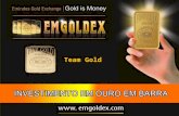 Apresentação Emgoldex Grupo Team Gold