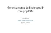 Gerenciamento de endereços ip com php ipam