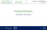 Aula da Disciplina "Freeconomics" do i-MBA em Gestão de Negócios, Mercados e Projetos Interativos - Professor Ricardo Almeida