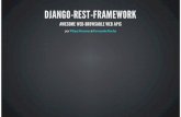 DJANGO-REST-FRAMEWORK: AWESOME WEB-BROWSABLE WEB APIS