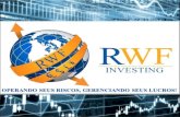 Nova apresentação RWF INVESTING - Mercado FOREX!