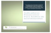 E-book - Indicadores Financeiros Para Análise de Investimentos - Treasy