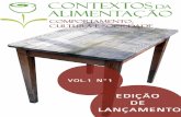 Revista Contextos da Alimentação edição completa Vol. 1 n. 1