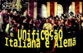 - História -  Unificação Italiana e Alemã